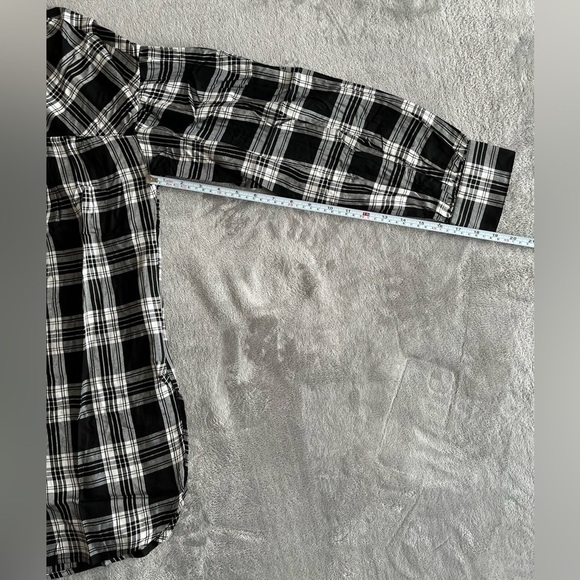COMO VINTAGE Plaid button down shirts M - Picture 10 of 11